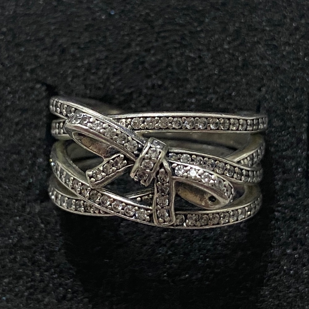 Pandora Ring Delicated Sentiments Clear Cz